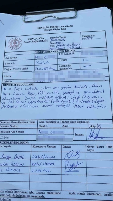 Kiğılı &rsquo;su bazlı madde kullanıldığını&rsquo; iddia etti,  tutanaklarda &lsquo;bali&rsquo; ifadesi yer aldı
