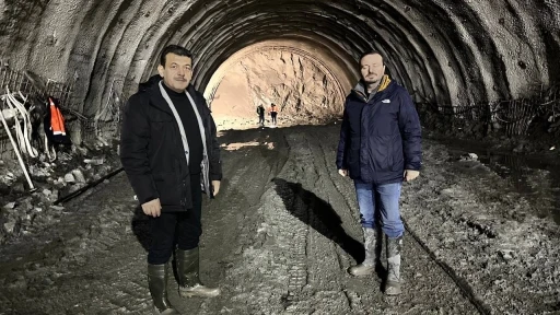 Kilimli ile Filyos arasındaki t&uuml;nel &ccedil;alışmaları s&uuml;r&uuml;yor
