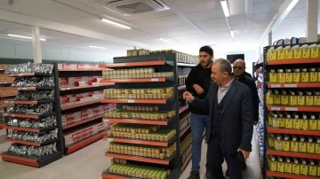 Kılın&ccedil;, destek markette incelemelerde bulundu
