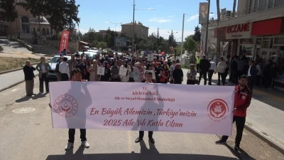 Kilis&rsquo;te 2025 Aile Yılı kapsamında farkındalık y&uuml;r&uuml;y&uuml;ş&uuml; d&uuml;zenlendi
