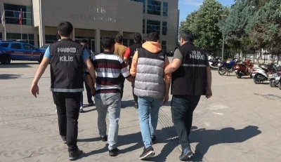 Kilis&rsquo;te uyuşturucu operasyonu: 3 tutuklama
