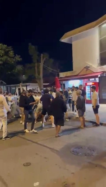 Kınalıada&rsquo;da iki grup birbirine girdi: Polis havaya ateş a&ccedil;arak ayırdı
