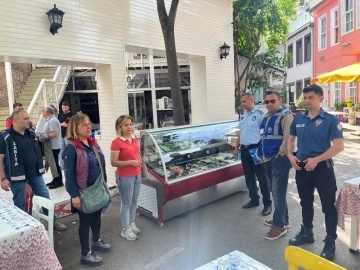 Kınalıada ve Burgazadası&rsquo;nda restoranlar denetlendi
