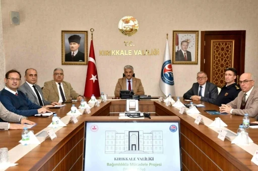 Kırıkkale&rsquo;de bağımlılıkla m&uuml;cadele toplantısı yapıldı
