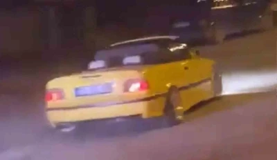 Kırıkkale&rsquo;de drift atan s&uuml;r&uuml;c&uuml;ye 55 bin lira ceza
