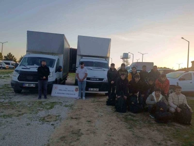 Kırklareli&rsquo;nde 110 ka&ccedil;ak g&ouml;&ccedil;men yakalandı
