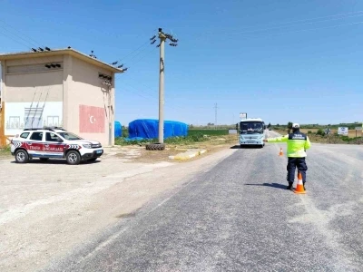 Kırklareli&rsquo;nde 348 s&uuml;r&uuml;c&uuml;ye işlem yapıldı
