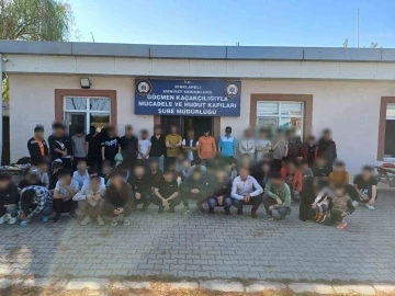 Bir kamyon dolusu ka&ccedil;ak yakalandı