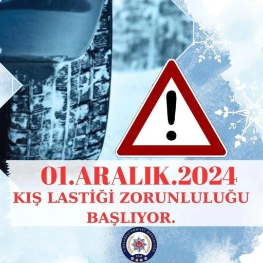 Kırklareli&rsquo;nde kış lastiği mecburiyeti 1 Aralık&rsquo;ta başlayacak
