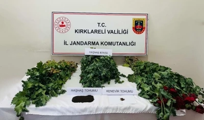 Kırklareli&rsquo;nde uyuşturucu operasyonu: 8 g&ouml;zaltı
