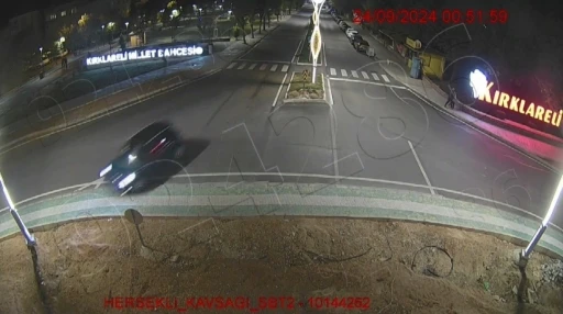 Kırklareli&rsquo;nde yaşanan trafik kazaları KGYS kameralarına yansıdı
