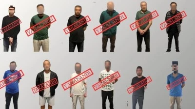 Kırmızı b&uuml;lten ve ulusal seviyede aranan 12 su&ccedil;lu T&uuml;rkiye'ye getirildi