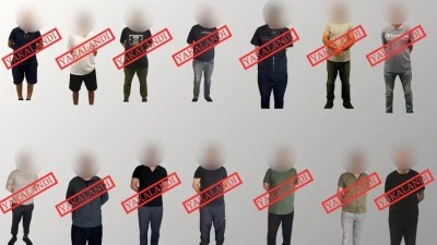  Kırmızı b&uuml;ltenle aranan 14 su&ccedil;lu yakalandı