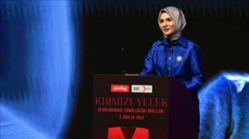 "Kırmızı Yelek Uluslararası G&ouml;n&uuml;ll&uuml;l&uuml;k &Ouml;d&uuml;lleri" sahiplerini buldu