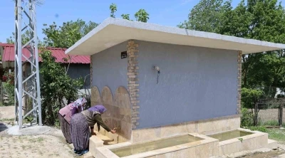 Kırsal mahallelere su deposu inşa ediliyor
