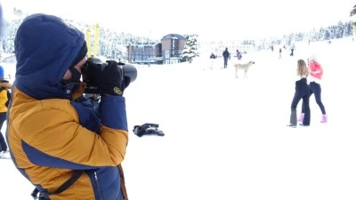 Kış turizminin merkezi Uludağ'da fotoğraf ihalesi başladı