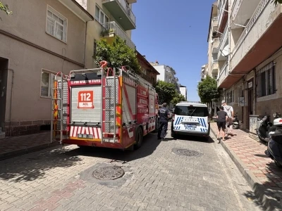 Kızartma yağı, itfaiyeyi harekete ge&ccedil;irdi
