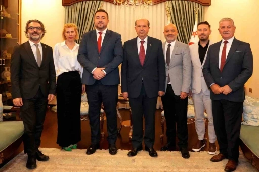 KKTC Cumhurbaşkanı Ersin Tatar&rsquo;dan, T&uuml;rkiye ve Kosova ile ilişkilerin geliştirilmesi &ccedil;ağrısı
