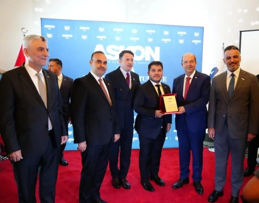 KKTC Cumhurbaşkanı Tatar'dan ART&rsquo;ye teşekk&uuml;r plaketi