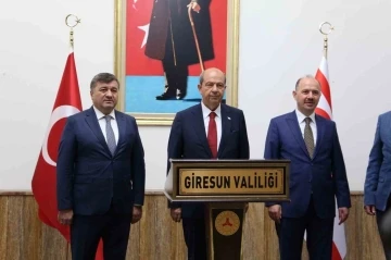 KKTC Cumhurbaşkanı Tatar Giresun&rsquo;da
