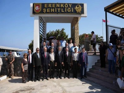 KKTC'de Erenk&ouml;y Direnişi'nin 62'nci yıl d&ouml;n&uuml;m&uuml; t&ouml;renle anıldı