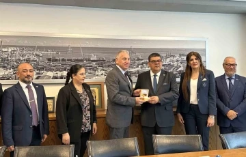 KKTC&rsquo;li Bakan Berova: &ldquo;KKTC&rsquo;nin tek &ccedil;ıkış kapısı Mersin&rdquo;
