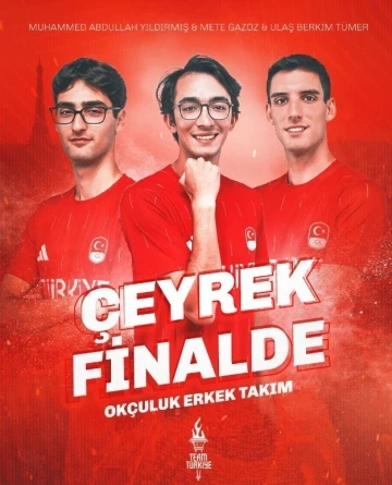 Klasik Yay Erkek Milli Takımı, Paris 2024 Olimpiyat Oyunları&rsquo;nda &ccedil;eyrek finalde
