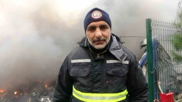 Kocaeli&rsquo;de lojistik deposunda &ccedil;ıkan yangın 8 saate kontrol altına alındı
