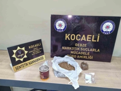 Kocaeli&rsquo;de uyuşturucu operasyonunda 2 tutuklama