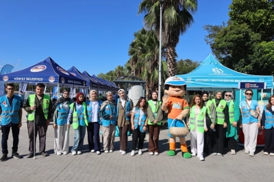 Kocaeli'nde D&uuml;nya Temizlik G&uuml;n&uuml;'nde 172 Kilo Atık Toplandı