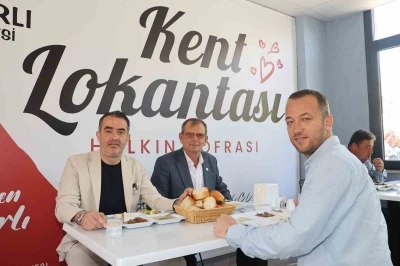 Ko&ccedil;arlı&rsquo;da Kent Lokantası hizmete başladı
