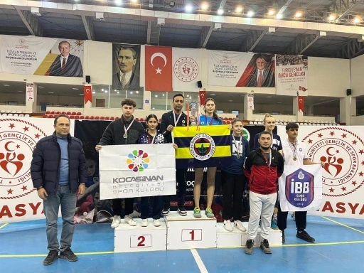 Kocasinan&rsquo;ın gururu milli sporcuları, T&uuml;rkiye Şampiyonası&rsquo;nda ikinci oldu
