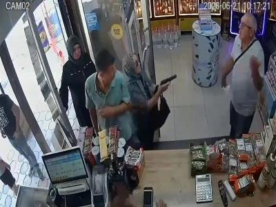 Kocasını vurmak istedi silah tutukluk yaptı