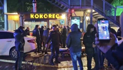 Kokore&ccedil; d&uuml;kkanına silahlı saldırı