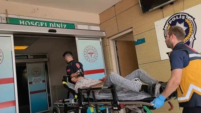 Kolunu makineye kaptıran iş&ccedil;i yaralandı