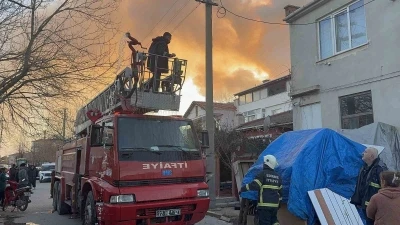 K&ouml;m&uuml;rl&uuml;kler alevlere teslim oldu