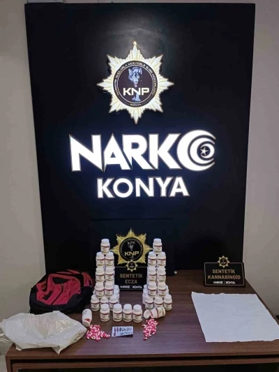 Konya&rsquo;da 1 haftada 34 ayrı uyuşturucu operasyonu: 37 tutuklama
