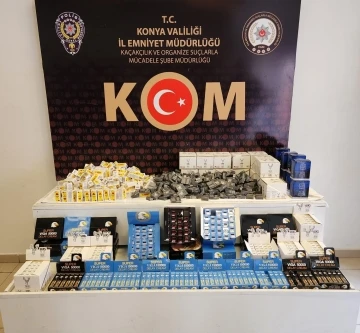 Konya&rsquo;da ka&ccedil;ak&ccedil;ılık operasyonu: 11 g&ouml;zaltı
