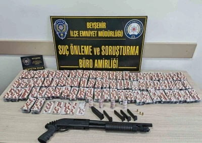 Konya&rsquo;da polis ekiplerinden uyuşturucu operasyonu: 5 g&ouml;zaltı