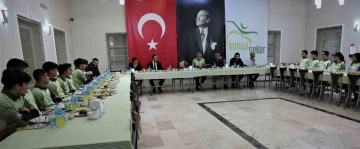 Konya&rsquo;nın oda başkanları gen&ccedil; sporcularla bir araya geldi