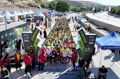 Konya Ultra Trail, 13 &Uuml;lkeden 1.300 Sporcuyu Sille'nin Doğasında Buluşturdu
