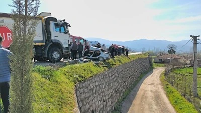 Korkun&ccedil; kazada 1 &ouml;l&uuml;, 2 yaralı