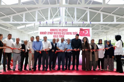 Korkuteli'nde Derek&ouml;y&rsquo;e Modern Sosyal Tesis