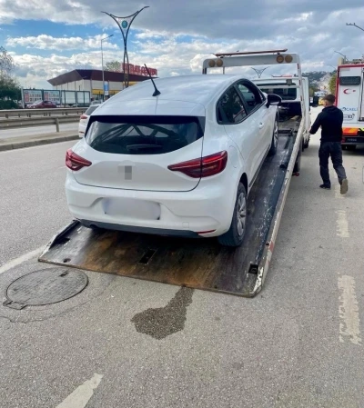  Korsan taşımacılık yapan s&uuml;r&uuml;c&uuml;ye ceza kesildi