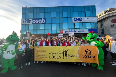 Koşar Adım L&Ouml;SEV Takımı L&ouml;semili &Ccedil;ocuklar Haftası&rsquo;nda Koştu