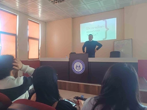 K&ouml;şk&rsquo;te "Dezonfarmasyonla M&uuml;cadele" semineri yapıldı
