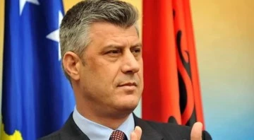Kosova eski Cumhurbaşkanı Thaci, savaş su&ccedil;undan hakim karşısında