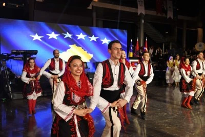 Kosova'nın bağımsızlığı Bursa'da coşkuyla kutlandı 