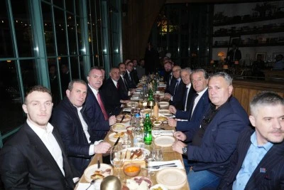 Kosova - T&uuml;rkiye resmi ma&ccedil; yemeği d&uuml;zenlendi