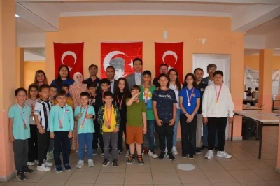 K&ouml;yceğiz&rsquo;de Mavi Yeşil Okullar Projesi Satran&ccedil; Turnuvası tamamlandı
